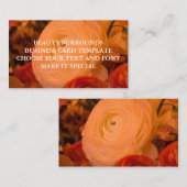 BEAUTY SURROUNES BUSINESS CARD TEMPLATE VISITEKAARTJE (Voorkant / Achterkant)