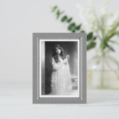  Beauty - Sweet Slumber - in zwart-wit Briefkaart (Staand voorkant)