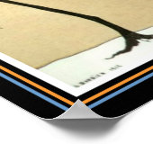 "Beauty & the Sparrow" Barbier Deco Afdrukken 12 x Poster (Hoek)