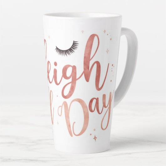 Beauty themed Latte Mugs Mok (Rechterhoek)