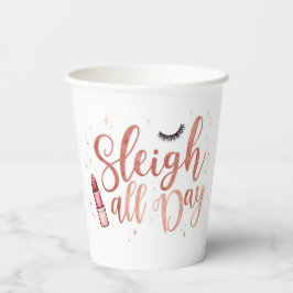 beauty themed paper cups papieren bekers