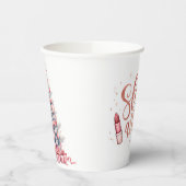 beauty themed paper cups papieren bekers (Links)
