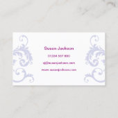 Beauty Therapy Visitekaartje (Achterkant)