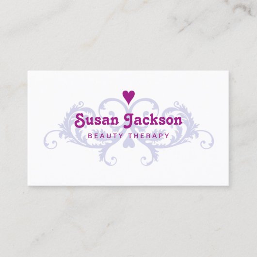 Beauty Therapy Visitekaartje (Voorkant)