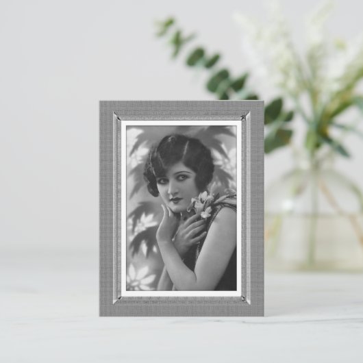  Beauty - Those Eyes - in zwart-wit Briefkaart (Staand voorkant)