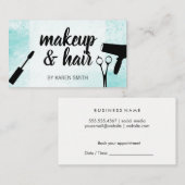 Beauty Tool Kit | Vrouwen cosmetica Afsprakenkaartje (Voorkant / Achterkant)