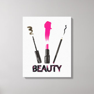 Beauty Tools Canvas Afdruk