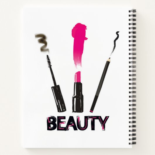 Beauty Tools Notitieboek (Achterkant)