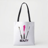 Beauty Tools Tote Bag (Voorkant)