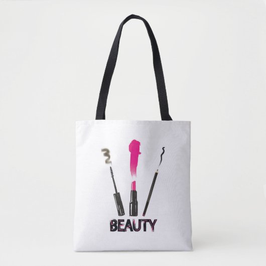 Beauty Tools Tote Bag (Voorkant)