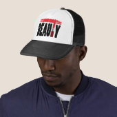 Beauty Typography Lipstick Trucker Pet (In situ)