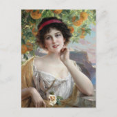 Beauty Under The Oranje Tree door Émile Vernon Briefkaart (Voorkant)