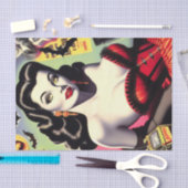 Beauty Vampire Pin-up Tissuepapier (Craft)
