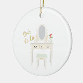 Beauty Vanity Keramisch Ornament (Links)