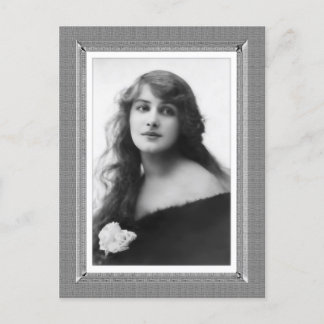  Beauty - Vertrouwen - in zwart-wit Briefkaart