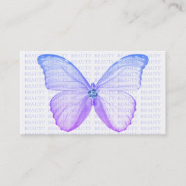 Beauty Visitekaartje Blue Paars Butterfly