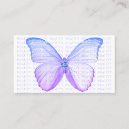 Beauty Visitekaartje Blue Paars Butterfly