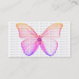 Beauty Visitekaartje Colorful Butterfly