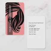 Beauty Visitekaartjes Hairdresser (Voorkant / Achterkant)