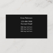 Beauty Wimpers Thema Visitekaartjes (Achterkant)