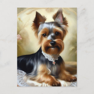 Beauty Yorkshire Terrier Schattige Briefkaart
