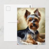 Beauty Yorkshire Terrier Schattige Briefkaart (Voorkant / Achterkant)
