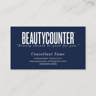 Beautycounter Consultant Visitekaartje