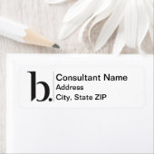 Beautycounter Retourlabel NIEUW LOGO Etiket (Insitu)