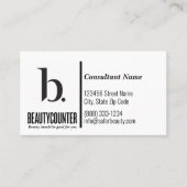 Beautycounter-Visitekaartje nooit aanbieden Visitekaartje (Voorkant)