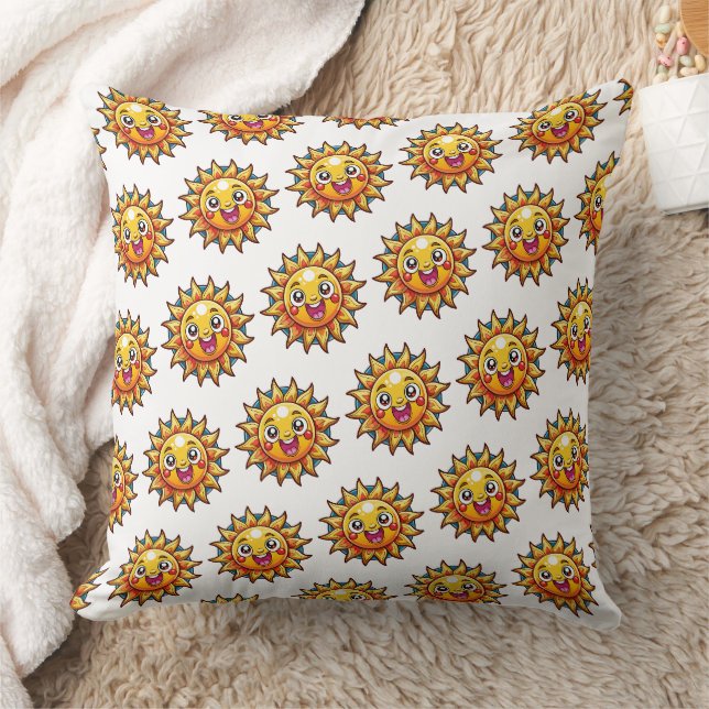 Beautyful Sunshine  Pattern  Design Kissen Kussen (Deken)