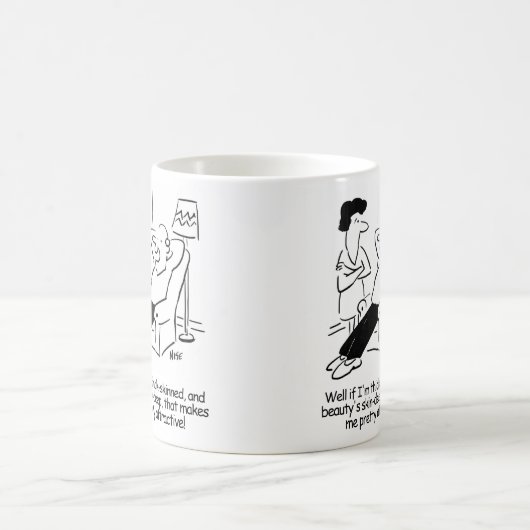 Beauty's Skin-Deep Koffiemok (Center)