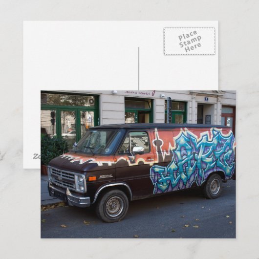 Beauville Van Briefkaart (Voorkant / Achterkant)