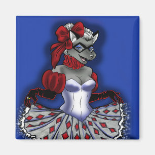 Beaux Arts Cat Magnet