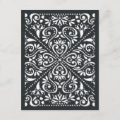 Beaux Arts Guest Information Card | Koolstof Informatiekaartje (Achterkant)