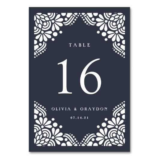 Beaux Arts Personalized de Kaart van het Aantal va (Voorkant)