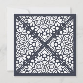 Beaux Arts Square Weddenschap | Inkt Kaart (Achterkant)