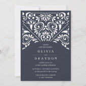 Beaux Arts Trouwkaart | Inkt Kaart (Voorkant)