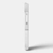 Beaux Arts Walrus Sculpture Custom Monogram Case-Mate iPhone Case (Achterkant / Links)