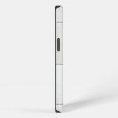 Beaux Arts Walrus Sculpture Custom Monogram iPhone Hoesje (Rechterkant)