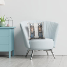 Beaux Arts Walrus Sculpture Custom Monogram