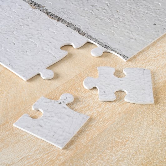 Beaux Arts Walrus Sculpture Custom Monogram Legpuzzel (Zijkant)