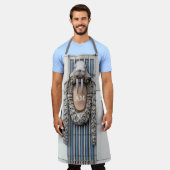 Beaux Arts Walrus Sculpture Custom Monogram Schort (Gedragen)