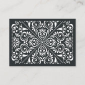 Beaux Arts Wedding Hotel Accommodatie Cards Informatiekaartje (Achterkant)