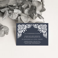 Beaux Arts Wedding Hotel Accommodatie Cards