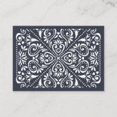 Beaux Arts Wedding Hotel Accommodatie Cards Informatiekaartje (Achterkant)