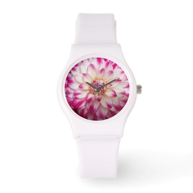 Beaux"Gaye Elise Beda", "Roze ventilator", tassen Horloge (Voorkant)