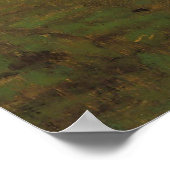 Beaux - landschap met Boerderij Poster (Hoek)