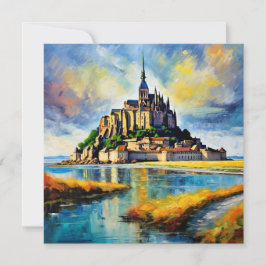 BEAUX Le Mont-Saint Michel Feestdagenkaart