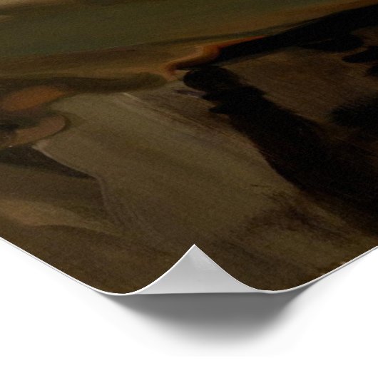 Beaux - Man met de kat ( Henry Sturgis ) Poster (Hoek)