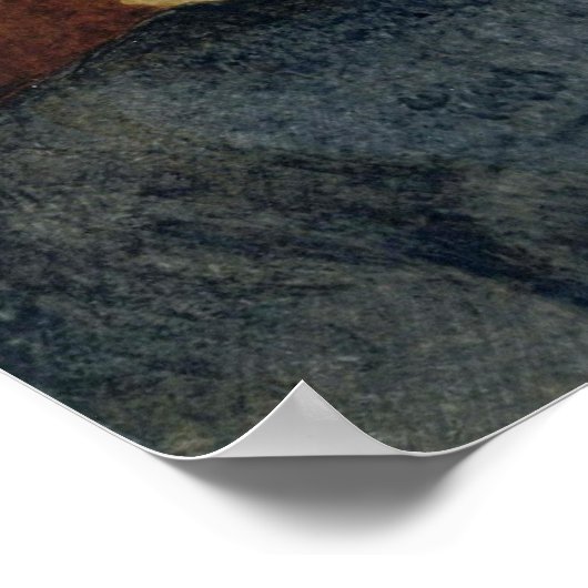 Beaux - Plaque Poster (Hoek)